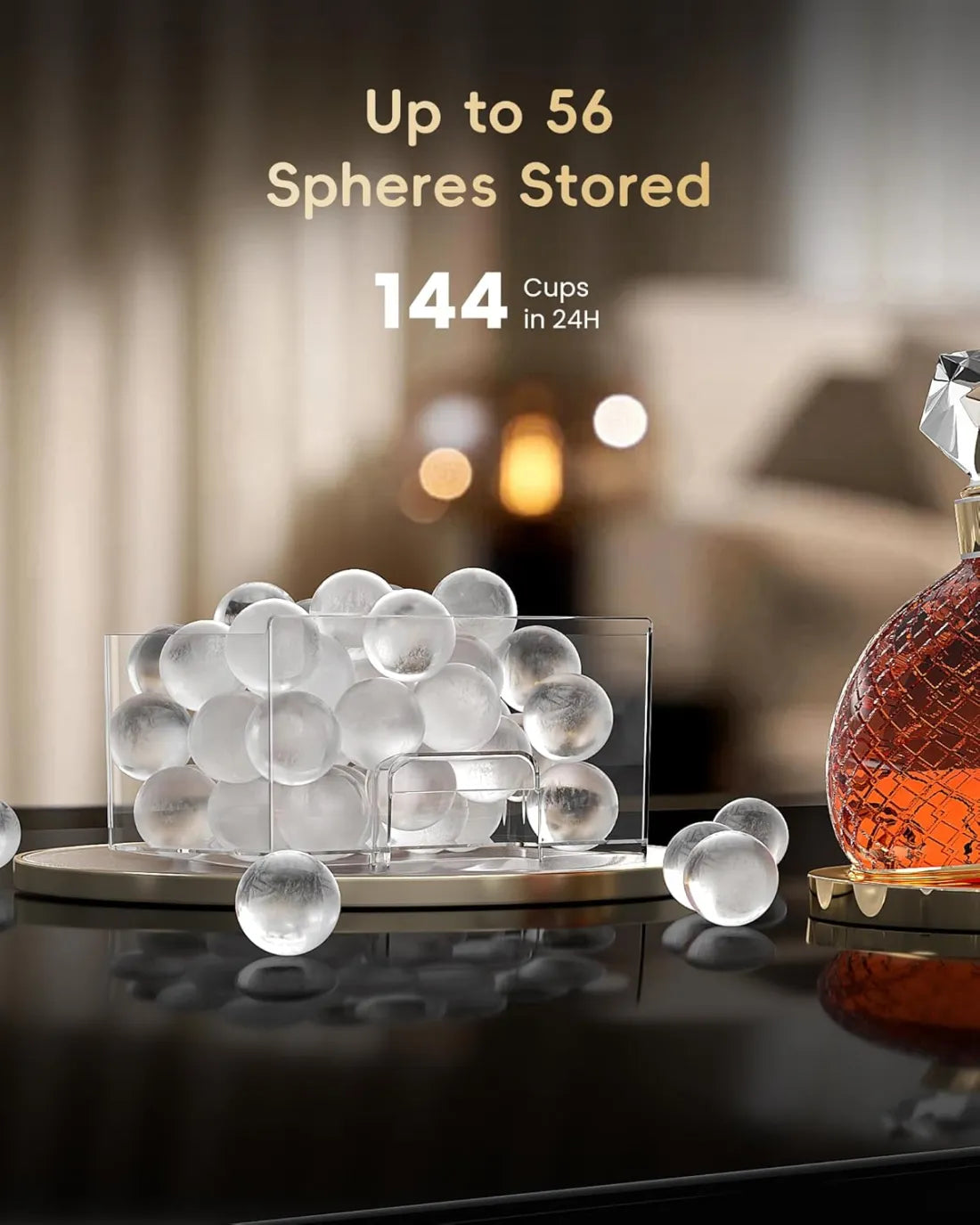 🛒 Clear Ice  Ball  Maker