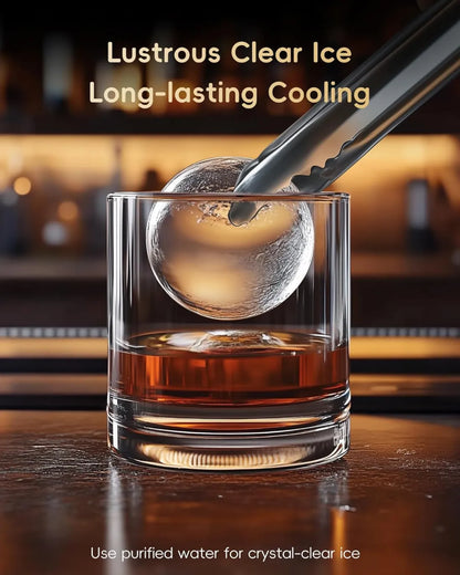 🛒 Clear Ice  Ball  Maker