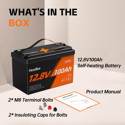 🔥 12.8V 100Ah Lithium Iron Phosphate Battery